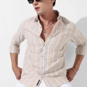Stripped Cotton Shirt